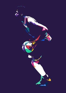 Basketball Pop Art