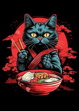 Japanese Cat Chef