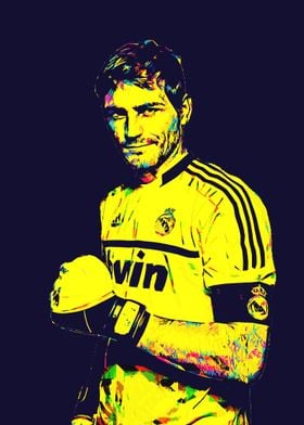 Iker Casillas Portrait