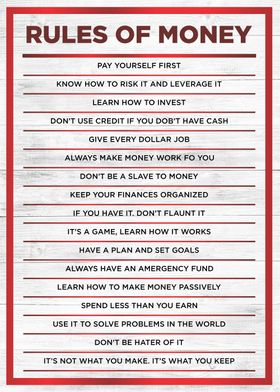 rules of money