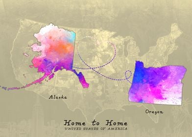 Alaska Oregon