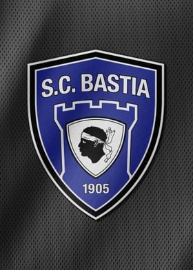 Bastia Football Poster