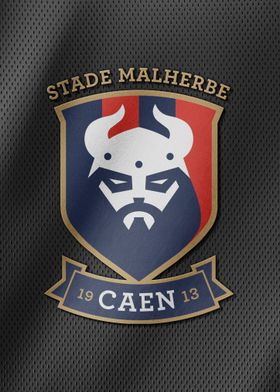 Caen Football Poster