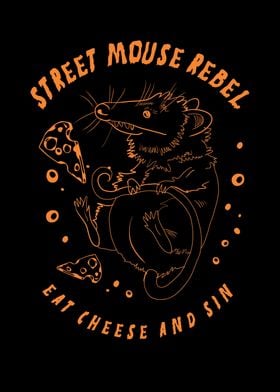 Street Mouse Rebel  possum