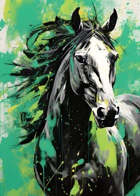 Elegant Horse Painting