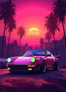 1987 Porsche 911 Turbo Art