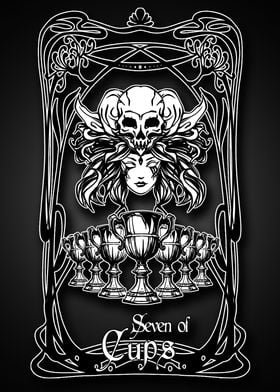 Tarot Seven of Cups