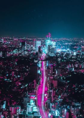 Tokyo Neon Street Race