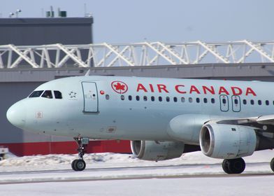 Airbus A320 takeoff