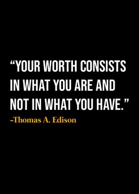 Thomas Edison Quote 