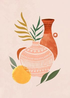 Home Decor Vase Art Print