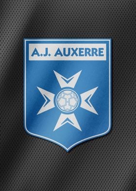AJ Auxerre Football Poster