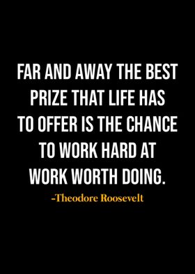 Theodore Roosevelt Quotes 