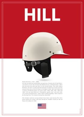 Phil Hill Racing Helmet