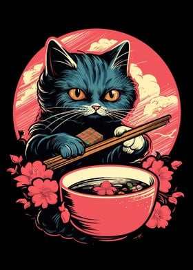 Japanese Cat Chef