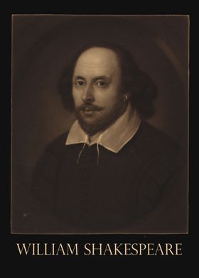 WILLIAM SHAKESPEARE FACE