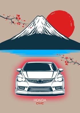 honda mountain fuji civic