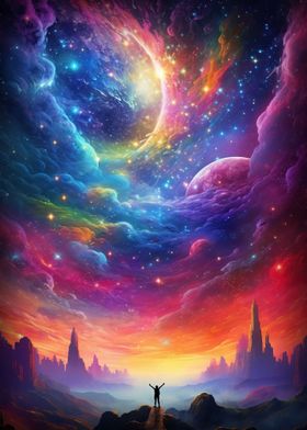 Space Colorful Fantasy
