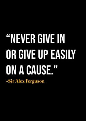 Alex Ferguson Quote 