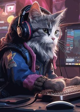 Gamer Cat