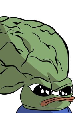 big brain pepe