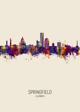 Springfield IL Skyline