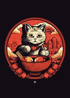 Japanese Cat Chef