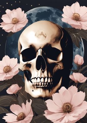 Floral Skull