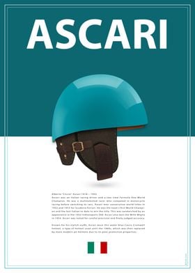 Alberto Ascari Racing Helm
