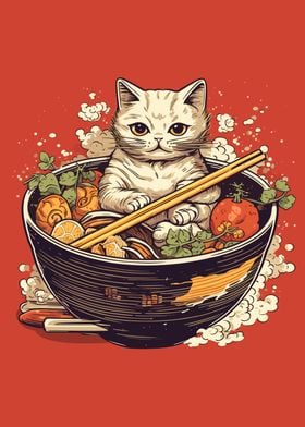 Japanese Cat Chef