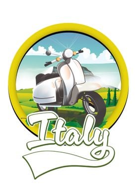 Italy Scooter logo