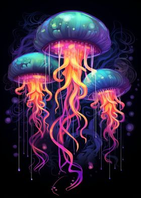 Jellyfish Bioluminescent