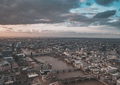 London Cityscape Panorama