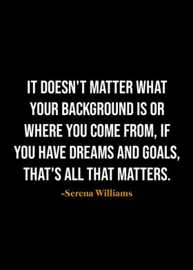 Serena Williams quotes 