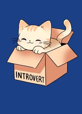 Introvert cat