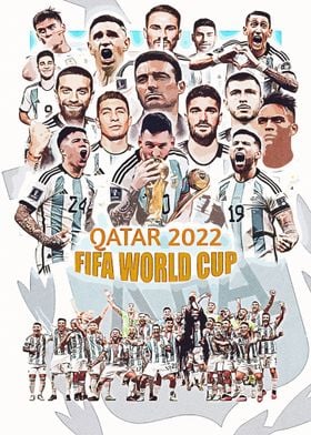 Argentina Messi Poster