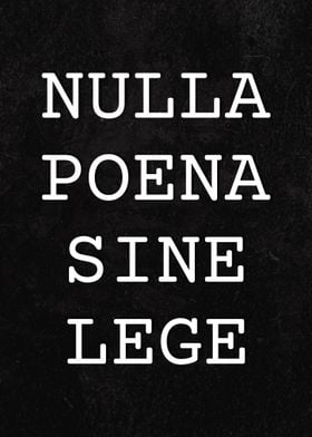 Nulla Poena Sine Lege 3