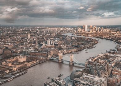 London Cityscape Panorama