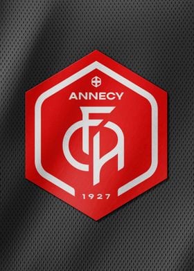 FC Annecy Football Poster 