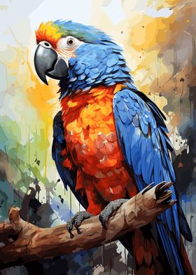 Vibrant Parrot
