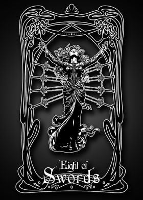 Tarot Eight of Swords