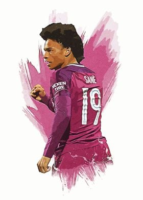 Leroy Sane Poster 