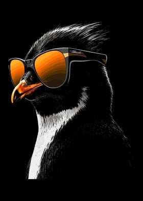 Penguin Sunglasses Cool