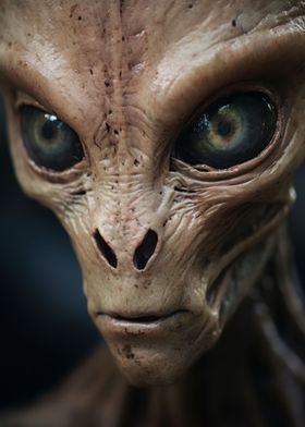 Cinematic Alien from Mars