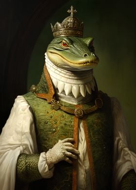 Crocodile king clothes