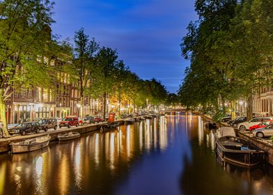 Peaceful Amsterdam Canals