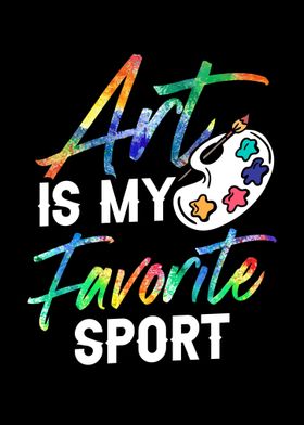 Art Is My Favorite Sport