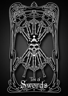 Tarot Ten of Swords