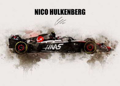 Car nico hulkenberg Poster