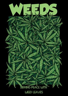 Weeds Leaf  Text